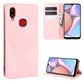 For Galaxy A10s Retro-skin Business Magnetic Suction Leather Case with Holder & Card Slots & Wallet