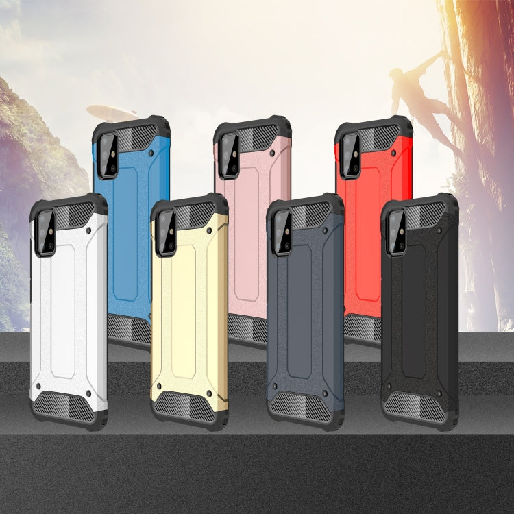 For Galaxy A71 Magic Armor TPU + PC Combination Case