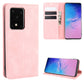 For Galaxy S11 Plus Retro-skin Business Magnetic Suction Leather Case with Holder & Card Slots & Wallet