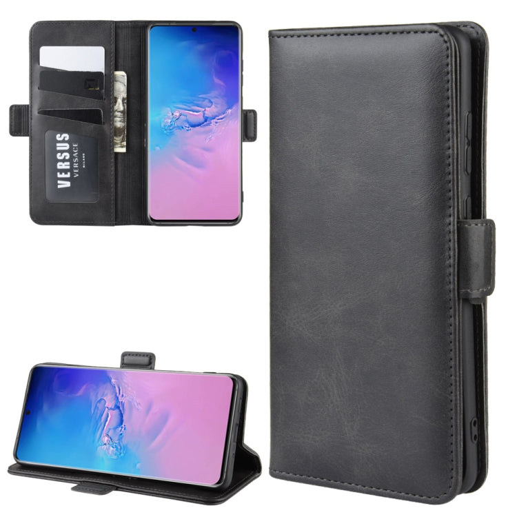 For Galaxy S11 Plus Dual-side Magnetic Buckle Horizontal Flip Leather Case with Holder & Card Slots & Wallet