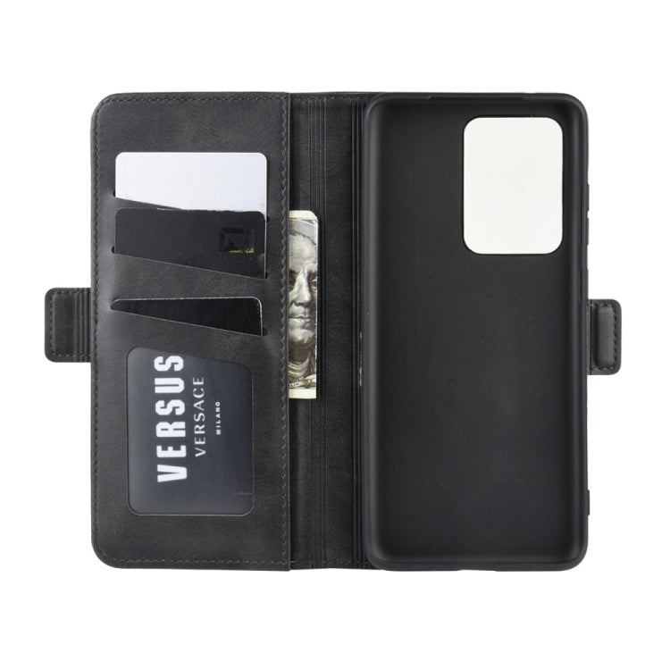For Galaxy S11 Plus Dual-side Magnetic Buckle Horizontal Flip Leather Case with Holder & Card Slots & Wallet