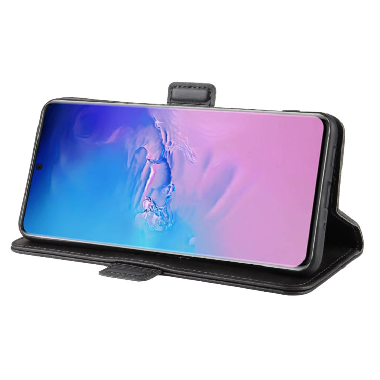 For Galaxy S11 Plus Dual-side Magnetic Buckle Horizontal Flip Leather Case with Holder & Card Slots & Wallet
