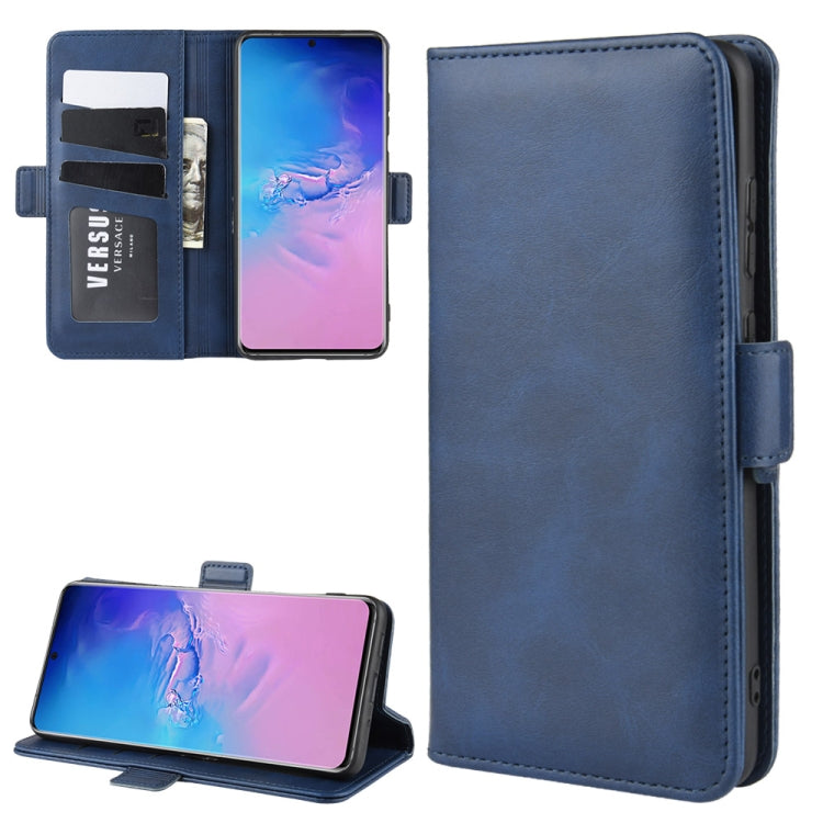 For Galaxy S11 Plus Dual-side Magnetic Buckle Horizontal Flip Leather Case with Holder & Card Slots & Wallet