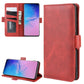 For Galaxy S11 Plus Dual-side Magnetic Buckle Horizontal Flip Leather Case with Holder & Card Slots & Wallet