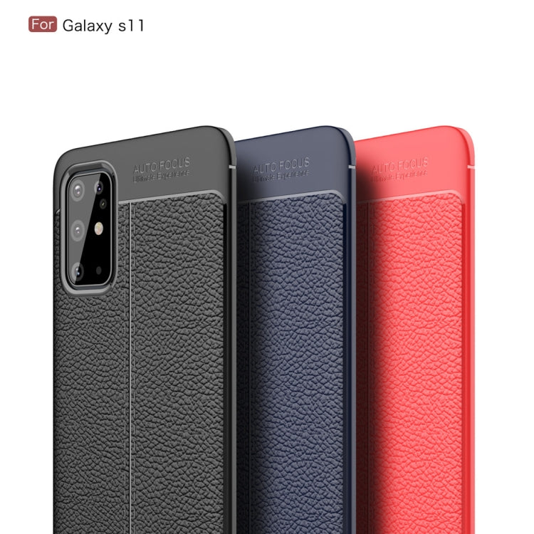 For Galaxy S11 Litchi Texture TPU Shockproof Case