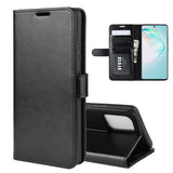 For Galaxy A91  /M80S / S10 Lite    R64 Texture Single Horizontal Flip Protective Case with Holder & Card Slots & Wallet& Photo Frame