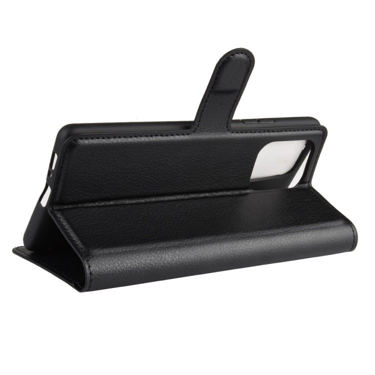 For Galaxy A91 / M80s / S10 Lite  Litchi Texture Horizontal Flip Protective Case with Holder & Card Slots & Wallet