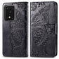 For Samsung Galaxy S11 Plus Butterfly Love Flower Embossed Horizontal Flip Leather Case with Bracket / Card Slot / Wallet / Lanyard