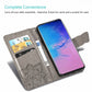 For Samsung Galaxy S11 Plus Butterfly Love Flower Embossed Horizontal Flip Leather Case with Bracket / Card Slot / Wallet / Lanyard