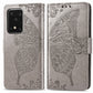 For Samsung Galaxy S11 Plus Butterfly Love Flower Embossed Horizontal Flip Leather Case with Bracket / Card Slot / Wallet / Lanyard