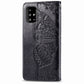 For Galaxy A71 Butterfly Love Flower Embossed Horizontal Flip Leather Case with Bracket / Card Slot / Wallet / Lanyard
