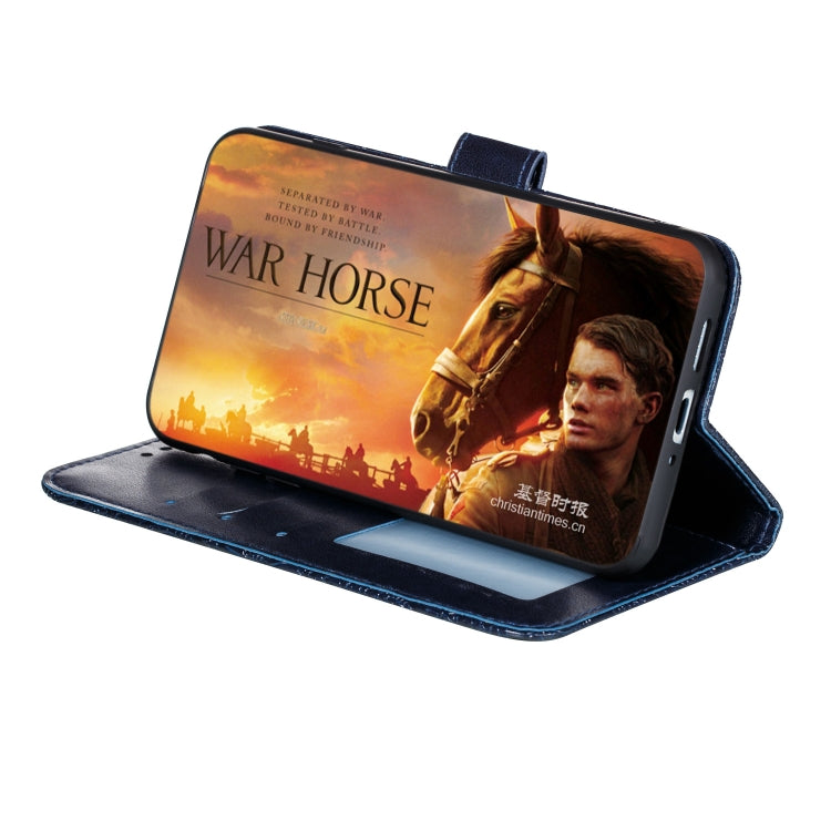 Lace Flower Embossing Pattern Horizontal Flip PU Leather Case with Holder & Card Slots & Wallet & Photo Frame & Lanyard