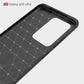 For Galaxy S20 Ultra Brushed Texture Carbon Fiber TPU Case