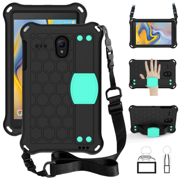 Honeycomb Design EVA + PC Four Corner Anti Falling Flat Protective Shell With Straps