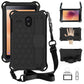 Honeycomb Design EVA + PC Four Corner Anti Falling Flat Protective Shell With Straps