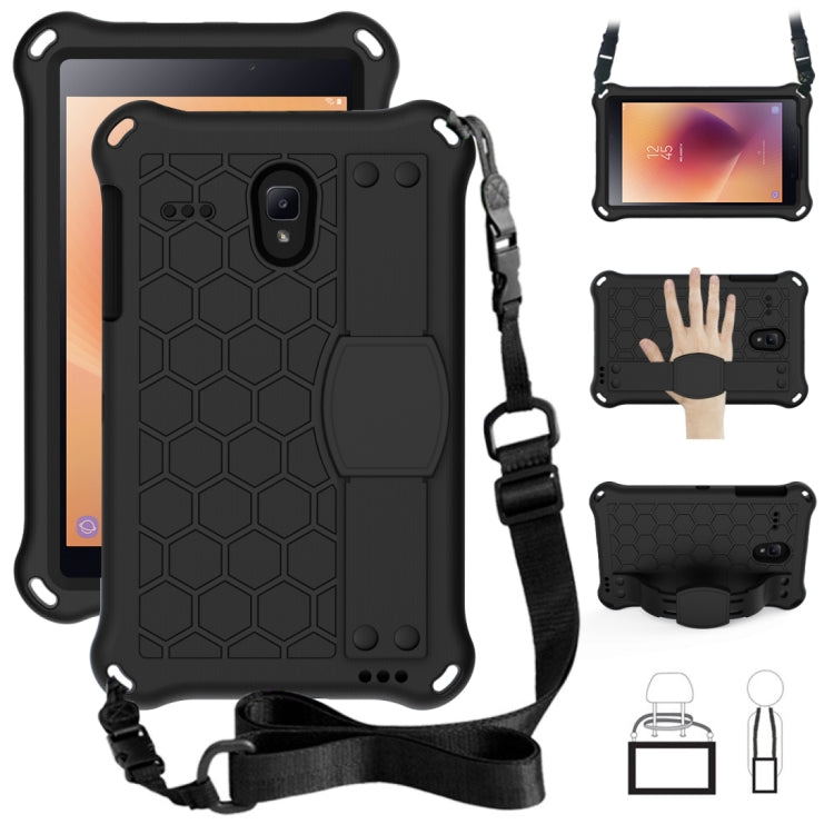 Honeycomb Design EVA + PC Four Corner Anti Falling Flat Protective Shell With Straps