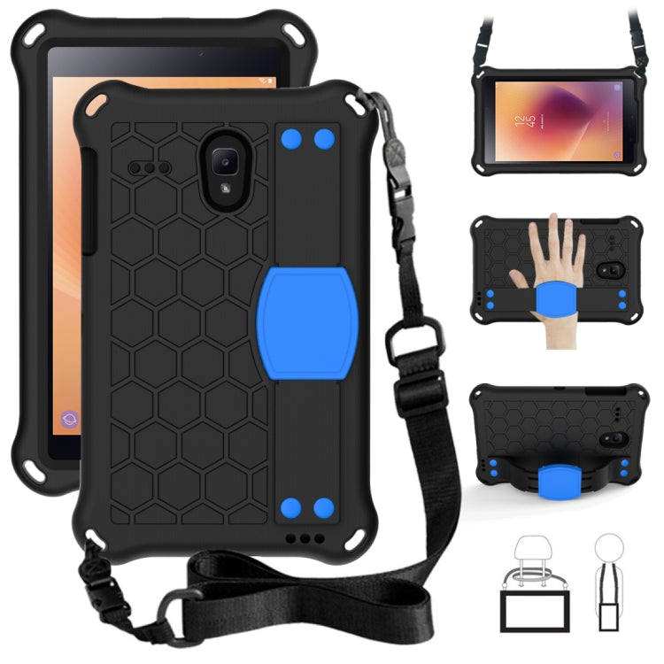 Honeycomb Design EVA + PC Four Corner Anti Falling Flat Protective Shell With Straps