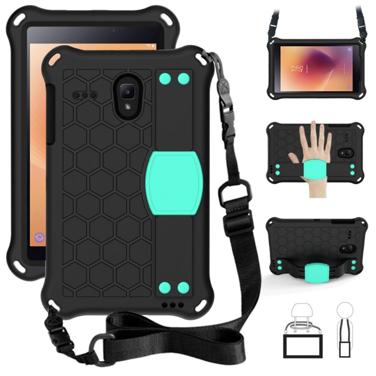 Honeycomb Design EVA + PC Four Corner Anti Falling Flat Protective Shell With Straps