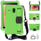 Honeycomb Design EVA + PC Four Corner Anti Falling Flat Protective Shell With Straps