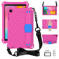 Honeycomb Design EVA + PC Four Corner Anti Falling Flat Protective Shell With Straps
