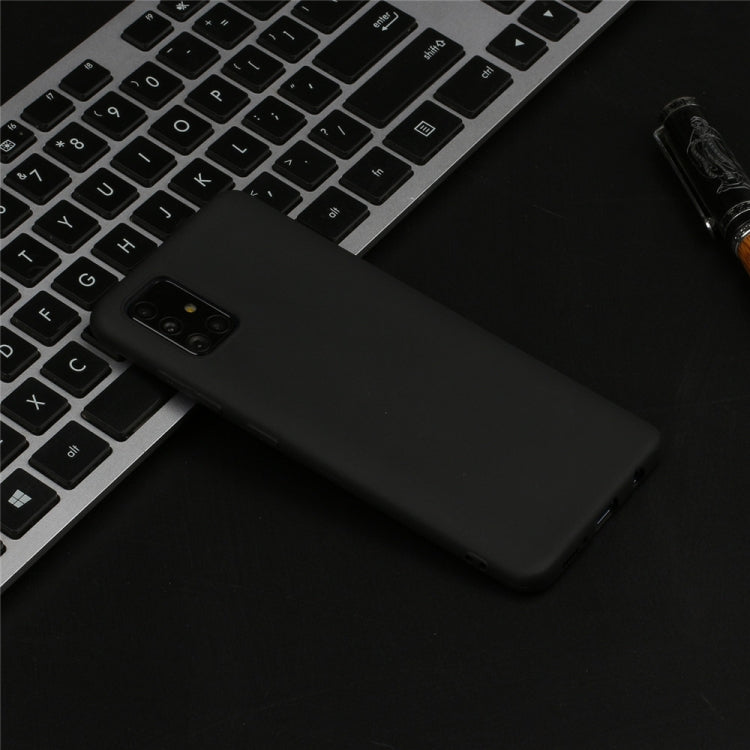 Fo Galaxy A71 Frosted Candy-Colored Ultra-thin TPU Phone Case