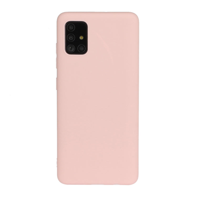 Fo Galaxy A71 Frosted Candy-Colored Ultra-thin TPU Phone Case
