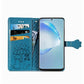 For Galaxy S20 Plus Cute Cat and Dog Embossed Horizontal Flip Leather Case with Bracket / Card Slot / Wallet / Lanyard