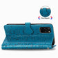 For Galaxy S20 Plus Cute Cat and Dog Embossed Horizontal Flip Leather Case with Bracket / Card Slot / Wallet / Lanyard