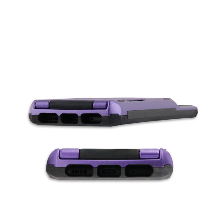 For Galaxy S20 TPU+PC With Card Case  Drop & Shockproof