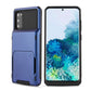 For Galaxy S20 TPU+PC With Card Case  Drop & Shockproof