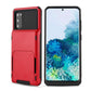 For Galaxy S20 TPU+PC With Card Case  Drop & Shockproof