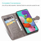 For Galaxy A71 Cute Cat and Dog Embossed Horizontal Flip Leather Case with Bracket / Card Slot / Wallet / Lanyard