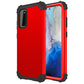 For Galaxy S20 PC+ Silicone Three-piece Anti-drop Mobile Phone Protection Bback Cover