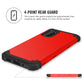 For Galaxy S20 PC+ Silicone Three-piece Anti-drop Mobile Phone Protection Bback Cover