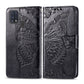 For Galaxy M31 Butterfly Love Flower Embossed Horizontal Flip Leather Case with Bracket / Card Slot / Wallet / Lanyard