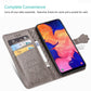 For Galaxy A10 Cute Cat and Dog Embossed Horizontal Flip Leather Case with Bracket / Card Slot / Wallet / Lanyard