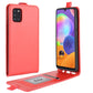 For Galaxy A31 R64 Texture Single Vertical Flip Leather Protective Case with Card Slots & Photo Frame