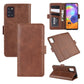 For Galaxy A31 Dual-side Magnetic Buckle Horizontal Flip Leather Case with Holder & Card Slots & Wallet