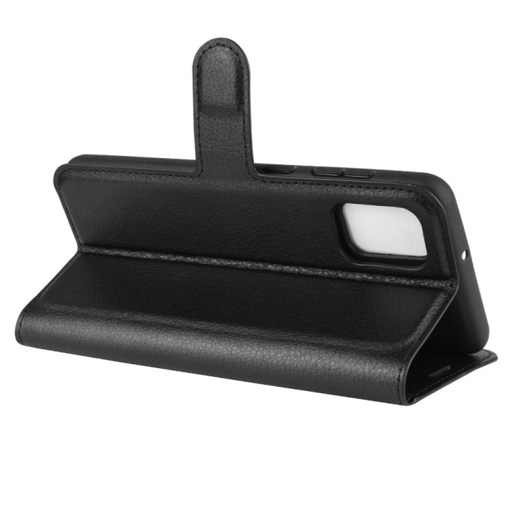 For Galaxy A31 Litchi Texture Horizontal Flip Protective Case with Holder & Card Slots & Wallet