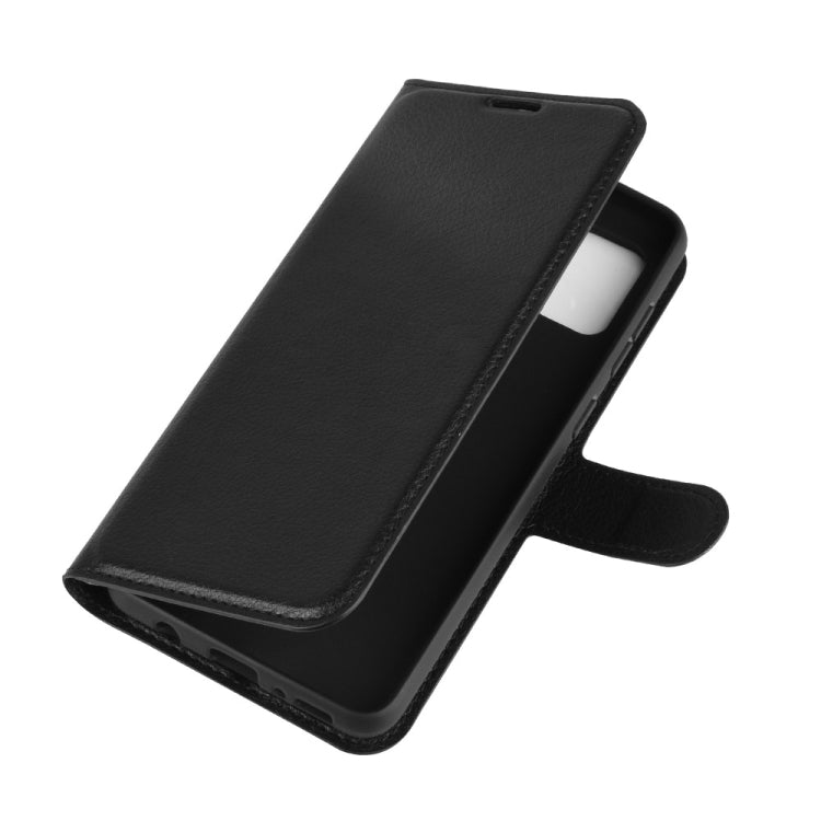 For Galaxy A31 Litchi Texture Horizontal Flip Protective Case with Holder & Card Slots & Wallet