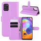 For Galaxy A31 Litchi Texture Horizontal Flip Protective Case with Holder & Card Slots & Wallet