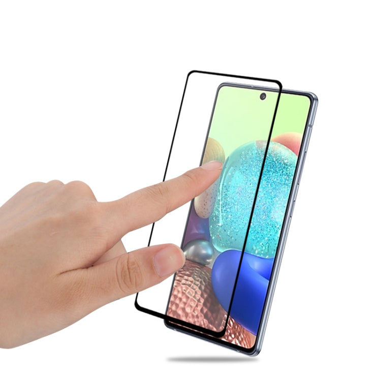 For Galaxy A71 5G mocolo 0.33mm 9H 2.5D Full Glue Tempered Glass Film, For Samsung Galaxy A71 5G