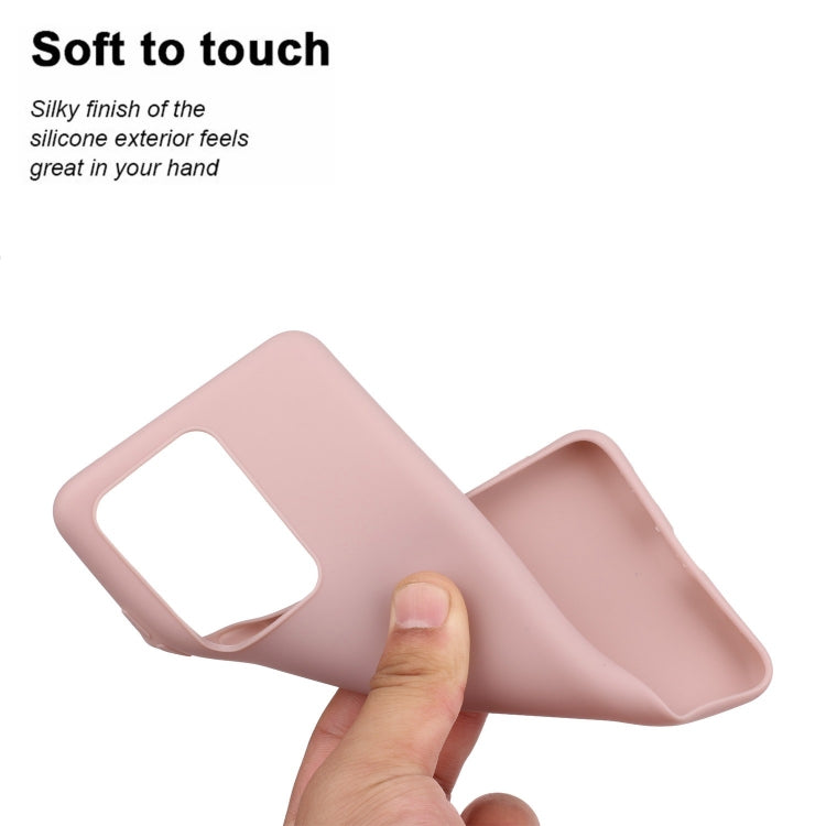 For Galaxy S20 Ultra Solid Color Frosted TPU  Phone Case