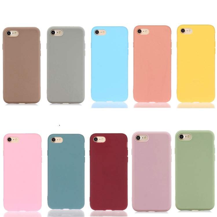 For Galaxy M80S/A91/S10 Lite Solid Color Frosted TPU  Phone Case