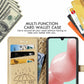 For Galaxy A41 Cute Cat and Dog Embossed Horizontal Flip Leather Case with Bracket / Card Slot / Wallet / Lanyard