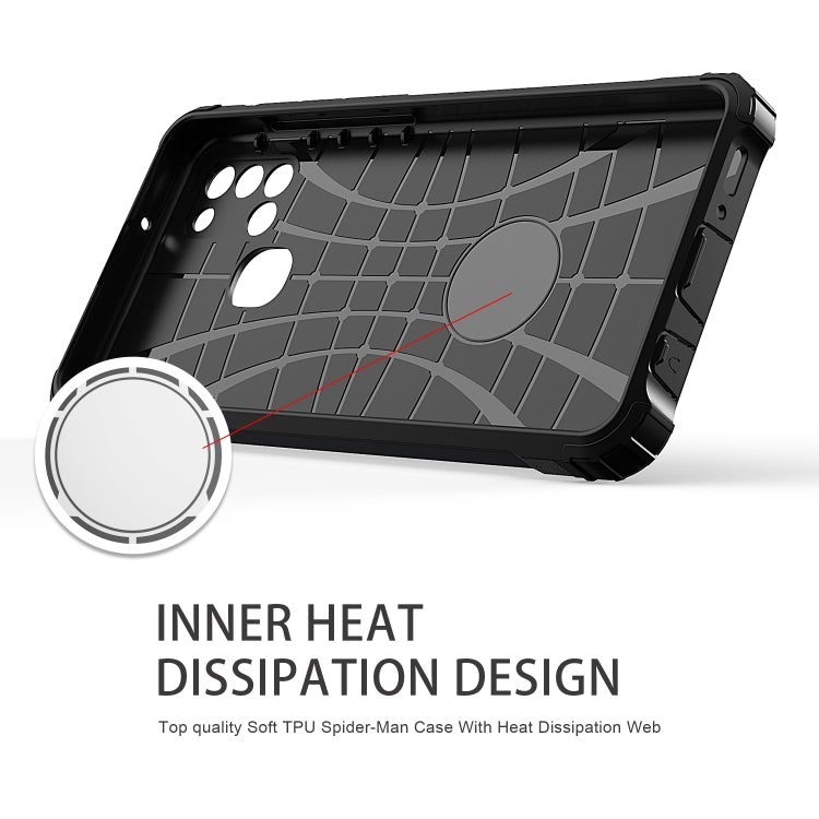 For Galaxy A21s Magic Armor TPU + PC Combination Case