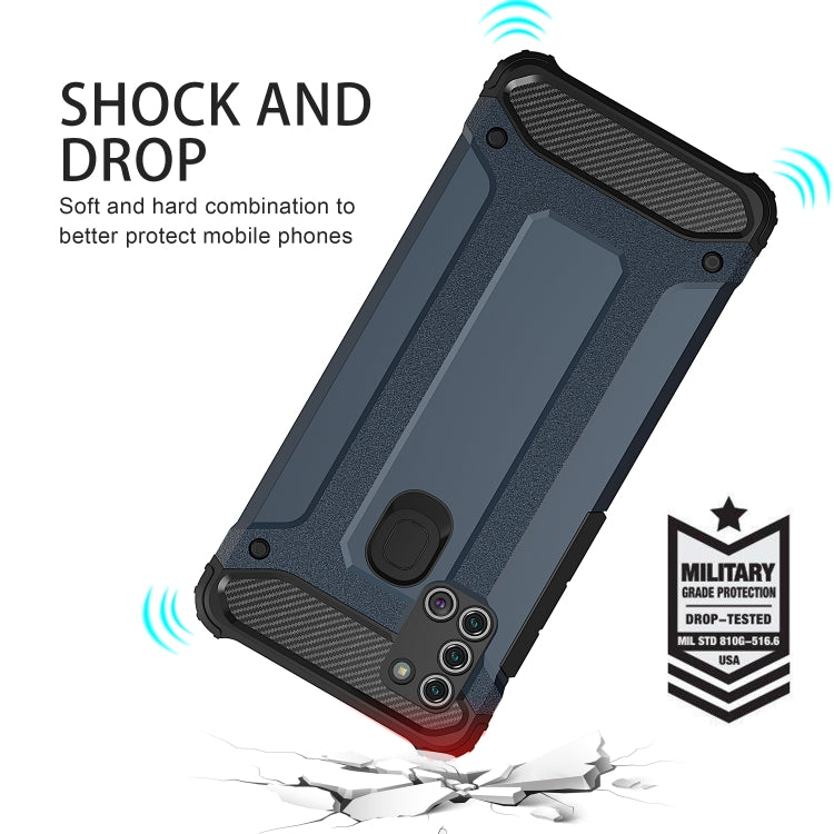 For Galaxy A21s Magic Armor TPU + PC Combination Case
