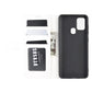 For Galaxy A21s R64 Texture Single Horizontal Flip Protective Case with Holder & Card Slots & Wallet& Photo Frame