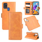 For Galaxy A21S  Dual-side Magnetic Buckle Horizontal Flip Leather Case with Holder & Card Slots & Wallet
