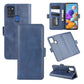 For Galaxy A21S  Dual-side Magnetic Buckle Horizontal Flip Leather Case with Holder & Card Slots & Wallet